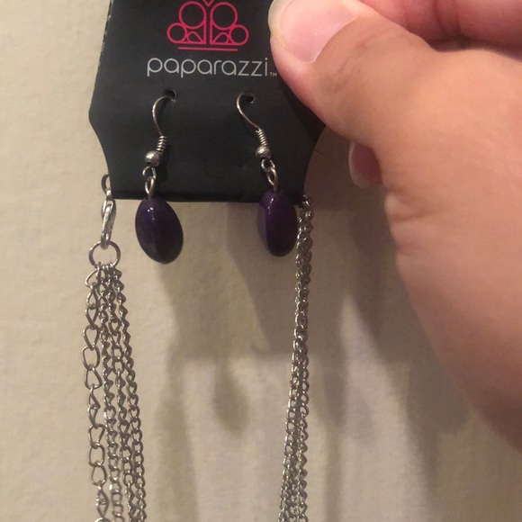Paparazzi necklace and earrings set NWT - Picture 2 of 3